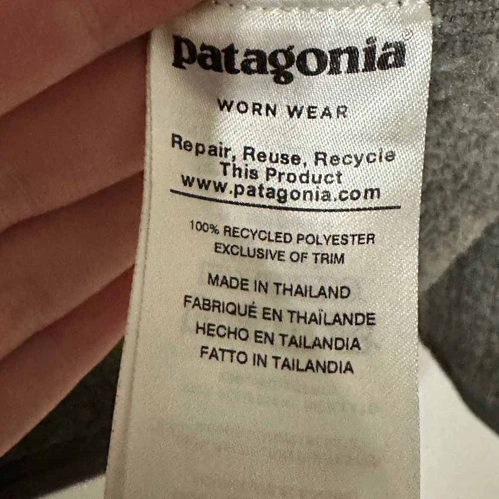 Patagonia Men's Better Sweater 1/4-Zip Pullover Size Large‎